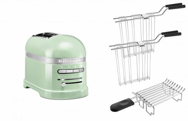 KitchenAid 2-Scheiben Toaster Artisan 5KMT2204 Paket 2 Pistazie