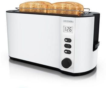 Arendo Langschlitz-Toaster weiß (305656)