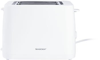 Silvercrest Doppelschlitz-Toaster wei&szlig;
