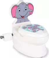 Jamara Toilettentrainer "Meine kleine Toilette, Elefant" mit Sp&uuml;lsound und