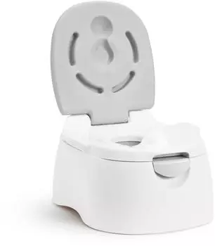 Munchkin Multistage 3-in-1 Töpfchensitz & Tritthocker, grau (90342)