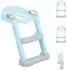KIKKABOO LEA Toilettenaufsatz mit Treppe, klappbar, hellblau (31403010019)