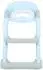 KIKKABOO LEA Toilettenaufsatz mit Treppe, klappbar, hellblau (31403010019)
