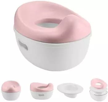 KIKKABOO Trio 3-in-1-Töpfchen rosa, Kinder (31401010031)