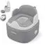 Relaxdays Töpfchen 4-in-1 mit Toilettentrainer, Tritthocker und Deckel