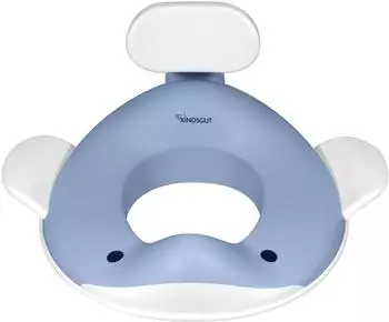 Kindsgut Toilettenaufsatz Wal, Kinder, hellgrau (DI0012KG2017N)