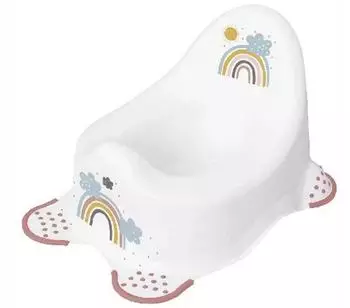 keeeper Rainbow Babytopf Adam, wei&szlig;, Anti-Rutsch (616234)
