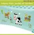 KiNDERWELT Funny Farm Toilettentrainer-Set WC-Aufsatz + Hocker, aquamarin