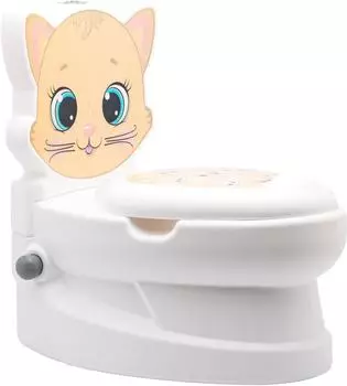 Pilsan Kitty Töpfchen mit Musik, Licht, Toilettenpapierhalter, bis 25kg (07563)
