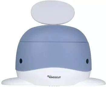 Kindsgut Kinder-Töpfchen Wal-Design, taubenblau