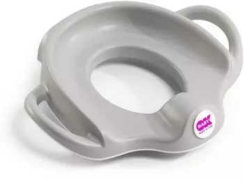 OK Baby Sofa WC-Sitzverkleinerer mit Antirutschrand, grau (39262300)