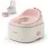 Relaxdays Töpfchen Dino 4-in-1 mit Deckel, rosa (10053665_113)