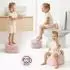 Moby-System Potty Chick 3-in-1 Töpfchen, Toilettensitz & Tritthocker, rosa
