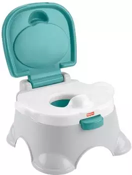 Fisher-Price 3-in-1 Töpfchenstuhl, Töpfchenring & Tritthocker (700470700)
