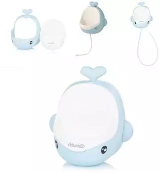 Chipolino T&ouml;pfchen Wal, Spritzschutz, blau (GBOYWH252BL)