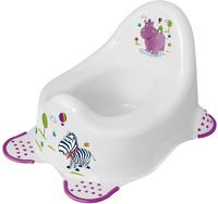 keeeper T&ouml;pfchen "Hippo" in Wei&szlig;/ Grau - (L)38 x (B)27 x (H)23,5 cm |,...