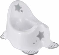 keeeper 1864851919600, keeeper adam Babytopf stars (1864851919600) Weiss/Grau