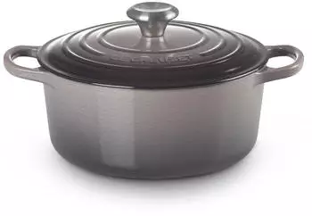 Le Creuset Signature Bräter rund Ø26cm 5,3l flint Le Creuset Signature Bräter rund Ø26cm 5,3l flint