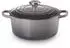 Le Creuset Signature Bräter rund Ø26cm 5,3l flint