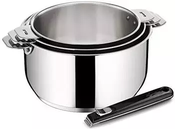 Lagostina Salvapazio stainless steel (3 pcs)