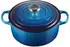 Le Creuset Signature Bräter 24 cm rund azure blue