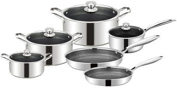 Cheffinger Edelstahl Topf-Set 10-tlg.
