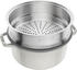 Staub Runde Cocotte mit Dämpfeinsatz 24 cm weisser trüffel