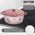 Chefarone Gusseisen Topf 26 cm rot