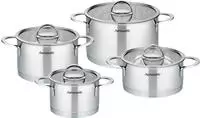 Hanseatic Topf-Set "hanseatic" Set, je 1 Fleischtopf 16/20/24 cm, Bratentopf 20...