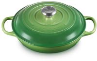 Le Creuset Shallow pan Evo 26cm (Br&auml;ter + Schmortopf, Gusseisen) (42462646) Gr&uuml;n