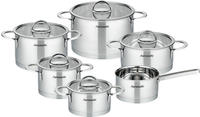 Hanseatic Topf-Set "hanseatic" Set, Fleischtopf 16/20/24 cm, Bratentopf 16/20 cm,