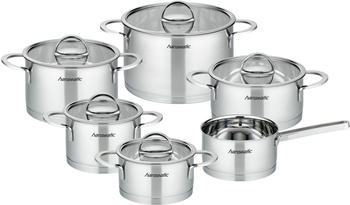 Hanseatic Topf-Set Edelstahl 11-tlg. silber