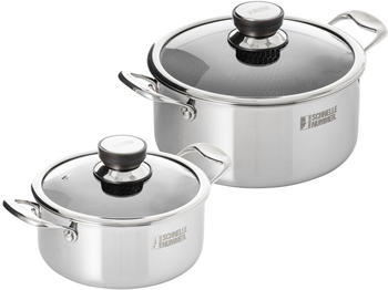 Henssler Schnelle Nummer Topf-Set Edelstahl 4-tlg. (SH20249)