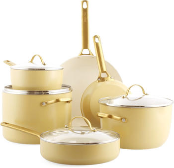 GreenPan Padova Keramik 10-teilig Sunshine yellow