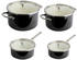 KitchenAid Topfset 4-tlg. Cookware schwarz