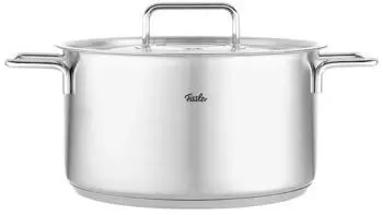 Fissler PURE Collection Edelstahl-Kochtopf Ø24cm 5,7L silber – Fissler PURE Collection Edelstahl-Kochtopf Ø24cm 5,7L silber: Hochwertige Qualität für Ihre Küche