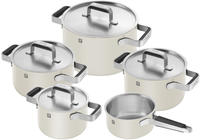 Zwilling Topf-Set "Pure" Set, 3 Kocht&ouml;pfe (16, 20 & 24 cm), Bratentopf 20 cm,