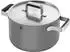 ZWILLING Pure Kochgeschirrset 5-tlg. 18/10 Edelstahl Grau