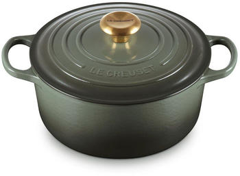 Le Creuset Signature Br&auml;ter 24 cm rund thyme