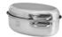 Henssler Edelstahl-Bräter oval Ø38cm 9l Silber