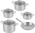 Ninja EverClad Set Edelstahl 5-tlg. (C95000DE)