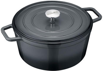 Moneta B.Iron Round roasting tin 20 cm grey with lid