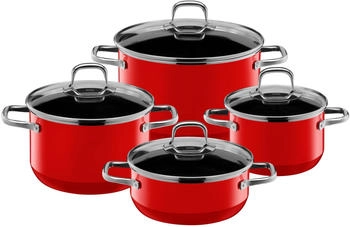 Silit Silargan Elegance Topf-Set 4-teilig Red