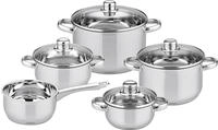 Elo Basic Topf-Set "Galactica" Set, je 1 x Kochtopf mit Deckel &Oslash; 14/16/20/24 cm, 1