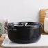 KitchenAid Schmortopf Gusseisen 26 cm 5,2l Onyx Black