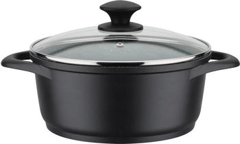 GSW Kochtopf Gourmet Granit &Oslash;28cm H12,5cm schwarz graphit