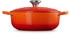 Le Creuset Signature aus Gusseisen in ofenrot