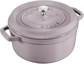 Staub Round cast iron cocotte 24 cm red