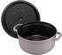 Staub Round cast iron cocotte 24 cm red