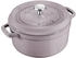 Round cast iron cocotte 20 red